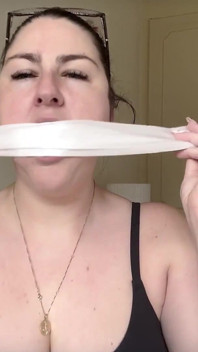 Lacey - Self Gag Fun and Orgasms After Gym Part 1