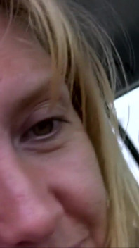 All natural blonde takes hard anal