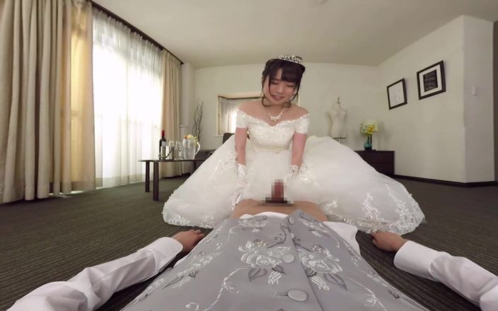 JAV hornyVR: ガウンの後ろで、私は突き続けました...彼女は微笑み続けた - 1