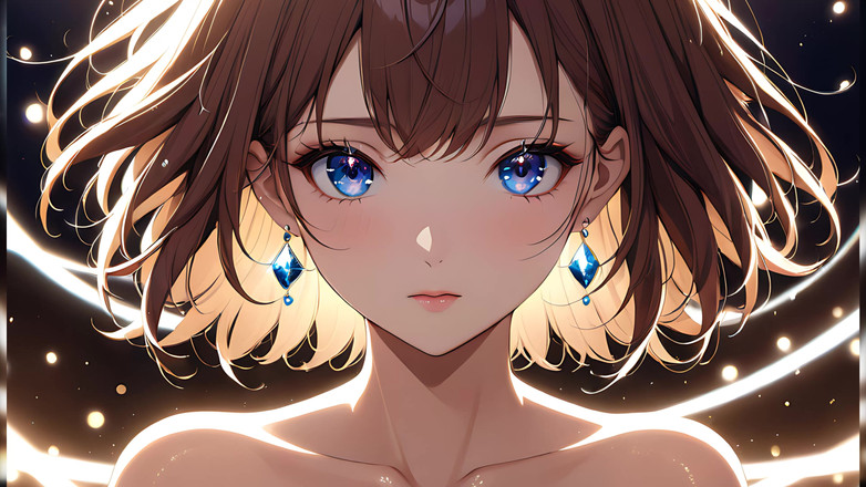 LustRender: Bokeh Dreams: krásná mladá žena v nadsvícení