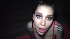 Honey Haze: Hermanastra mamada después de la escuela Miel Haze