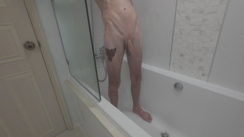 Big dick dadddy: Shower Cam Caught Me Touching Myself