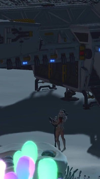 Hot alien sex on the exoplanet! An alien gets fucked by a spacewoman in spacesuit with strapon