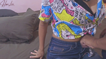 Hope Love: Sexy sousedka ji nechá ošukat chlápkem s velkým čůrákem