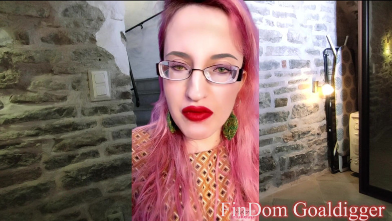 FinDom Goaldigger: Just look into my eyes!