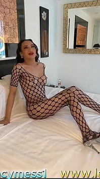 Sexy Dominant Tall Asian Shemale Fucks Big Ass Slave Boy