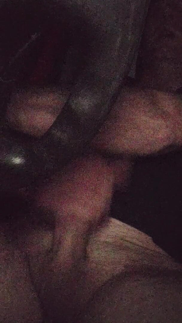 Incredible Dick: Horny guy jerks off in the truck
