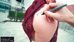 KissCat: Agent s fanouškem v obchodě - POV nedbalé kouření a polykání...