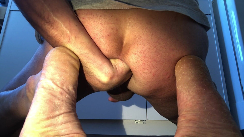 Jardinsecret346: A Big Bottle of Ricard in the Anus and Fisting...