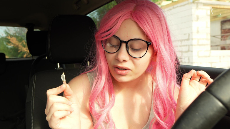 AmayaMori: Giantess Story in Car