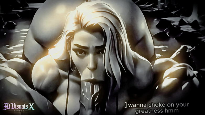 AI Visuals X: Orc Elf Alien Fantasy Blowjob &amp; Titfuck Compilation - Animated Porn (ai Generated)