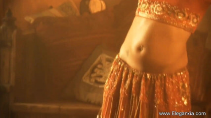 Eleganxia: Indian chick shows off her body while stripping