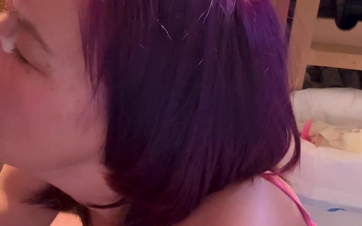 Amys Playtime7: Watch Me Finish Sucking His Cock and Then He Cums...