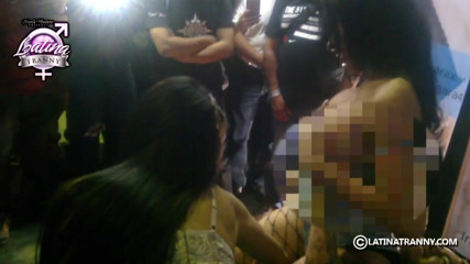 Nikki Montero: Nikki Montero Mexico transgender Party semi naked with fans and...