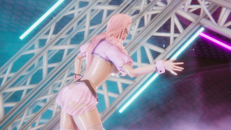 3D-Hentai Games: Фіолетовий поцілунок - ботанік seraphine сексуальний kpop ліга легенд хентай