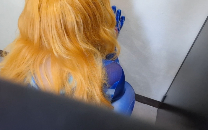 fermerino: Video nyepong kontol pertamaku dengan kostum samus halloween!