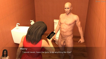 Dirty GamesXxX: プロジェクト熱い妻:変態妻と公衆トイレで見知らぬ人- Ep17