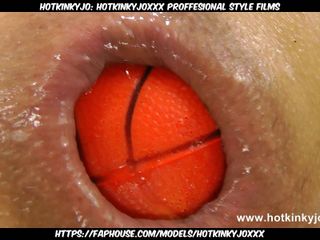 Hotkinkyjo: Hotkinkyjoxxx proffesional style films: Hotkinkyjo द्वारा सांता की गेंदों की मस्ती और गुदा आगे को बढ़ाव