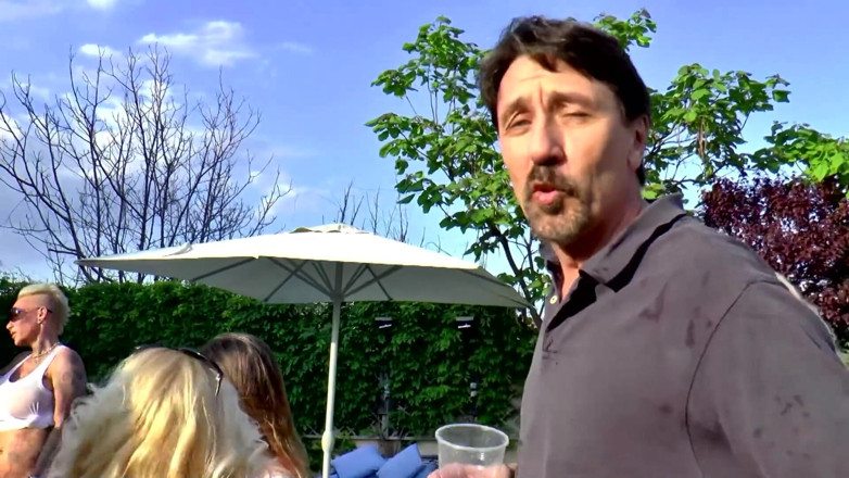 Fuck Cumshot Party: Utomhus DP gruppsex vild knull fest