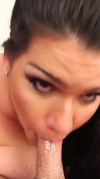 Busty Latina Angelina Castro Huge Tits Cumload!