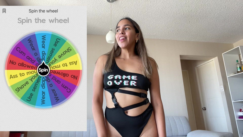 Goddess Alexa femdom: Roztočte kolo ponižování