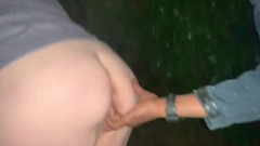 Real homemade BBW BBC porn: YoungEnglishBBW BBC Nata4sex muie în aer liber atingându-mi pizda cu fundul