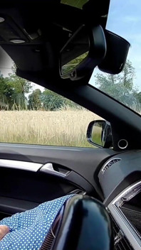 Tittenfick am dienstag mit verbundenen augen, spaß beim lkw-stopp