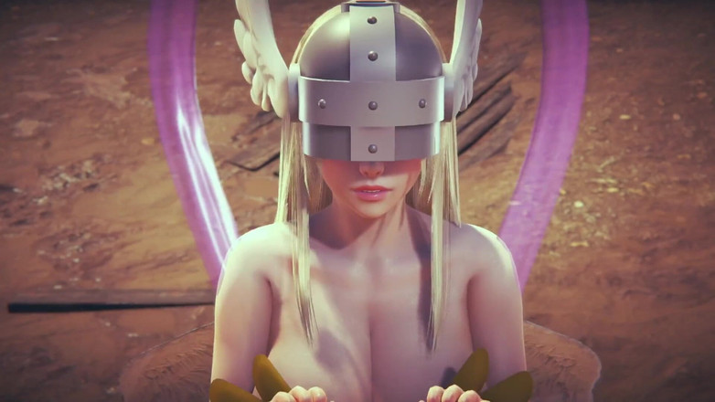 Wraith ward: Angewomon Stand and Carry POV - Paródia De Digimon Hentai