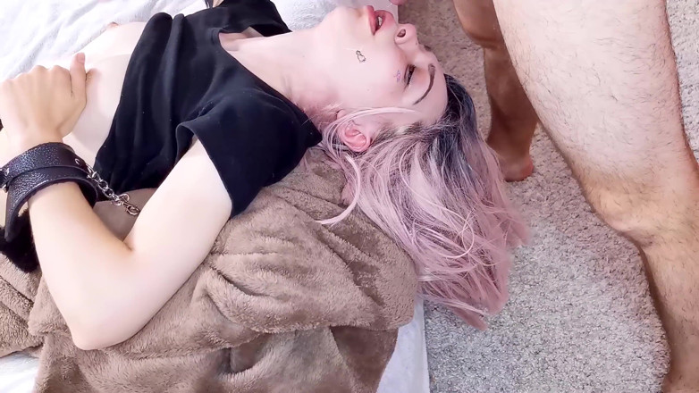 The Deep Passion: Please, Use My Throat as Pussy - Upside Down Throat Fuck