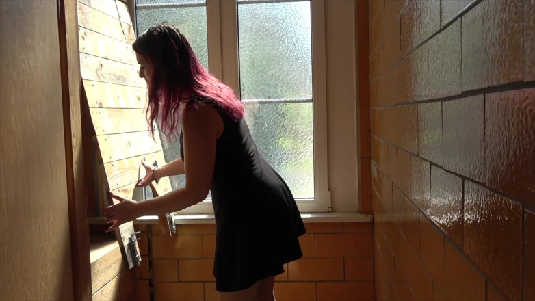 Melina May: Gloryhole Fuck on Truckstopp