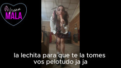 tunoviaputita: ハイヒールのSph Cordobesa.college女の子は、マイクロペニスのために彼女のボーイフレンドを屈辱します。