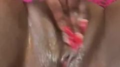 Pounding Rubbing My Pussy with 12 Inch Dildo Moaning Squirting Orgasms