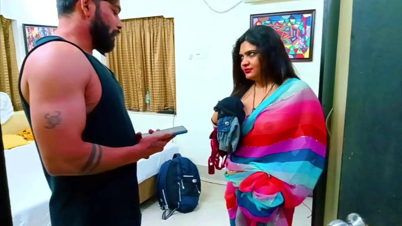 Jayanta Banik: A Desi Housewife Suddenly Came in Front of Her Stepbrother...