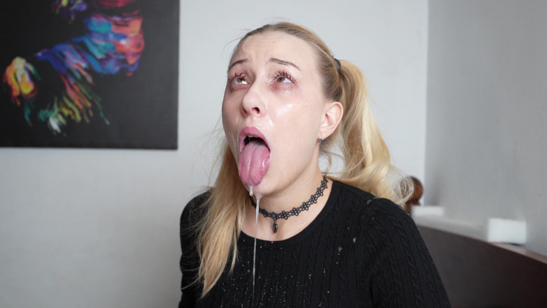 DreamFoxy: Garganta dura e facefak, muita baba e gozo facial