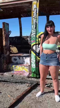 Aleksa Mink Gets Her Gaping Ass Destroyed in Public