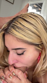 Blonde Bimbo Dahlia Norie Gets Fucked by Huge Cock Stud Jmac