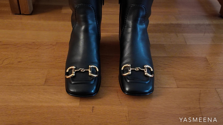 Yasmeena: Walking All Over You in My Leather Boots