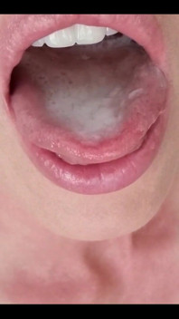 Now watch me make this cum disappear!