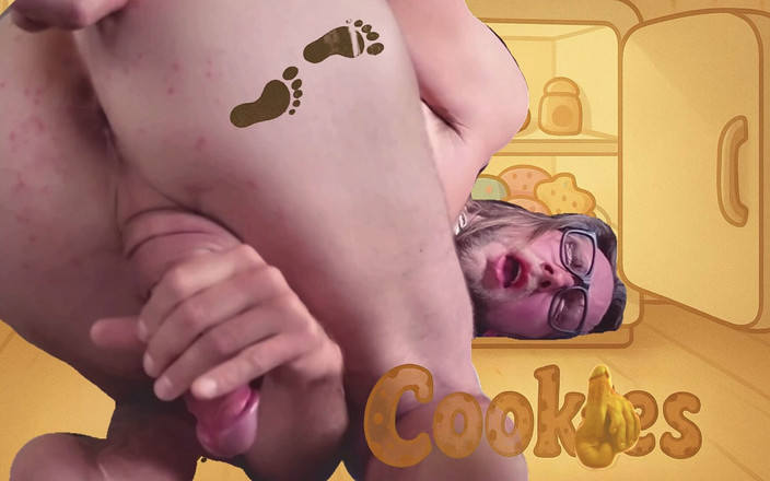 Cookies: Ta Trans laska z wibratorem w dupie ma duży orgazm, że...