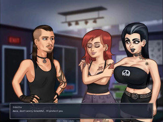 Cartoon Play: Summertime saga teil 242 - entspann dich nach dem unterricht mit dem...