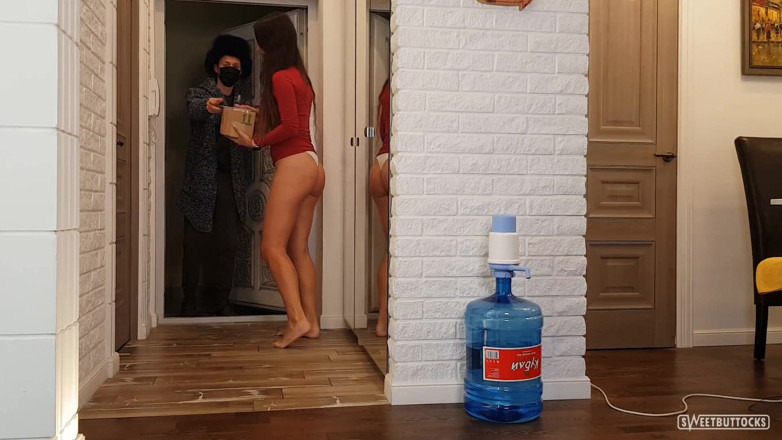 SweetButtocks: Took off My Panties in Front of the Delivery Guy...