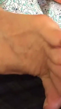 Annette Wants Cum on Her Arched Veiny Feet