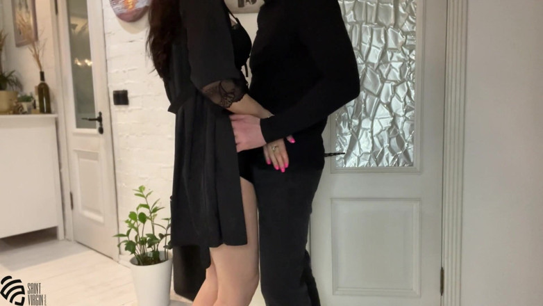 LizaVirgin: Gentle sex in silk underwear