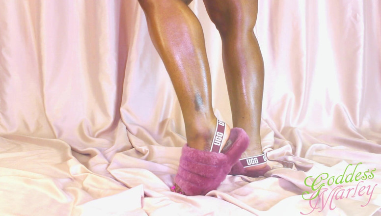Goddess Marley: Shoe Collection: Dangling Ugg Slipper