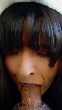 Goth Bunny Hates Sucking Cock