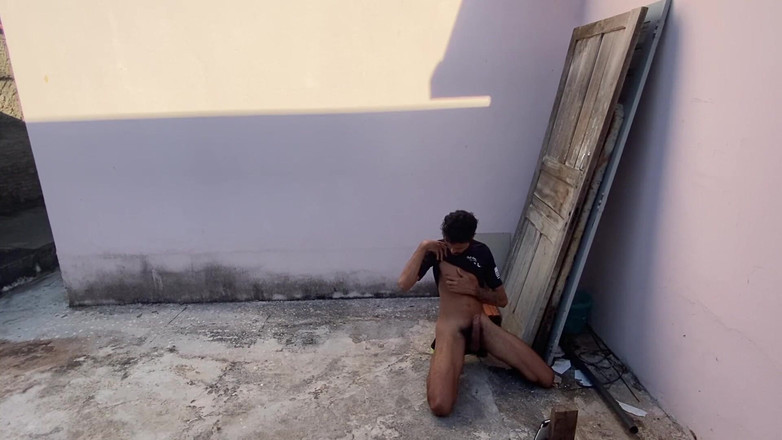 Leandro e Asafe: Jacking off in the Street of House