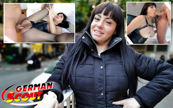 German Scout: ドイツのスカウト - 巨乳熟女ダマリスが巨大なコックボーイとハードアナルセックスキャスティング