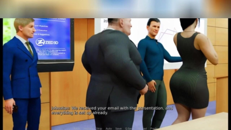 3DXXXTEEN2 Cartoon: Анна відправляється в анальне відрядження. 3d порно мультиплікаційний секс