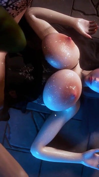 Giant Vs Fantasy Girl in 3D: Unfiltered Beauty - 3D Animation Hentai