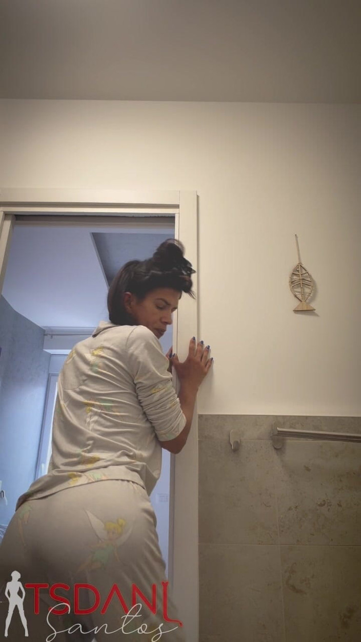 Tsdanisantos1: Sistemare i miei capelli stanno diventando più belli